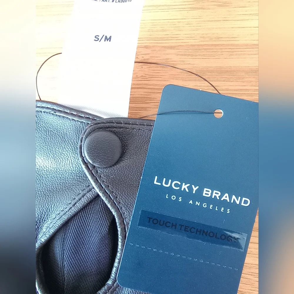 Lucky Brand Sheep Leather Gloves
